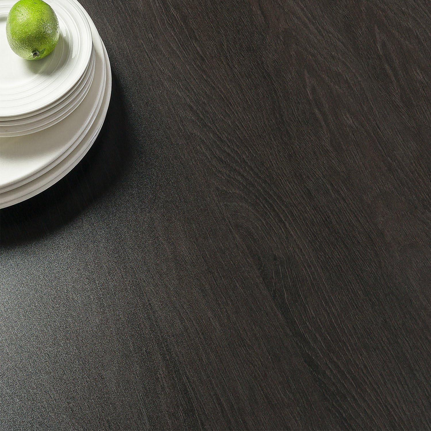 imageZINUS Jennifer 47 Inch Black Frame Desk Computer Workstation Office Desk Easy Assembly BrownDeep Espresso