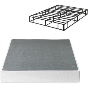 ZINUS 9 Inch Metal Smart Box Spring, Mattress Foundation, Strong Metal Frame, Easy Assembly, King(California King)