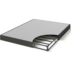 ZINUS 9 Inch WonderBox(TM) Smart Box Spring, Quick Assembly Mattress Foundation, Durable Metal Frame, Twin, Grey(Queen)