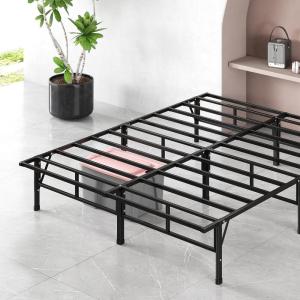 ZINUS SmartBase Compack Mattress Foundation, 14 Inch Metal Bed Frame, No Box Spring Needed, Sturdy Steel Slat Support, Queen(Full)